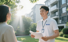 他通过行业论坛取实